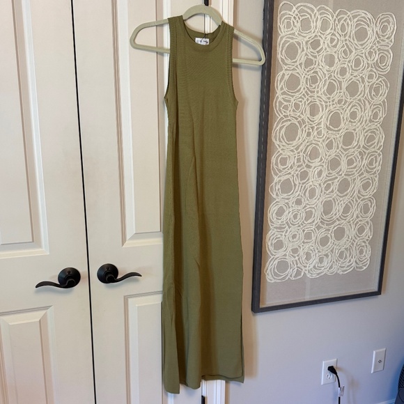 The Drop Dresses & Skirts - NWT The Drop Tank Dress Size XXS in Olive Oil